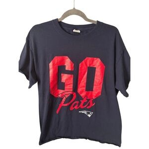 Budweiser Promo | Go Pats Navy T-Shirt | Size L